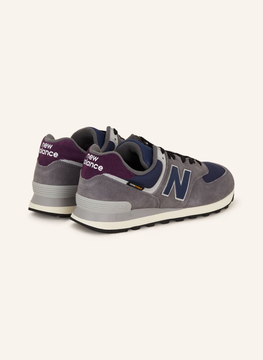 New balance deals 574 gray blue