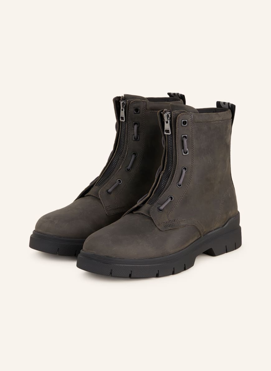 Hugo boss new arrivals zip boots