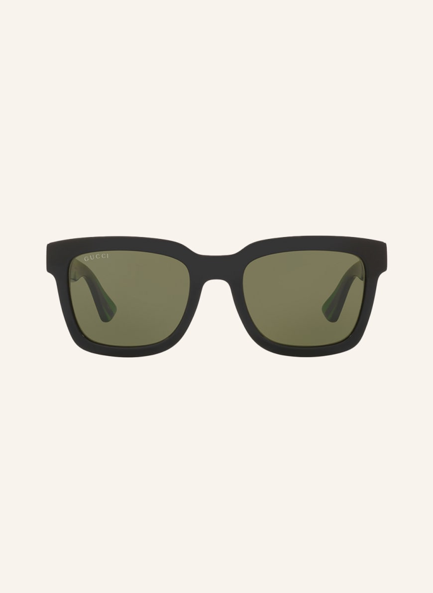 Black frame gucci glasses best sale
