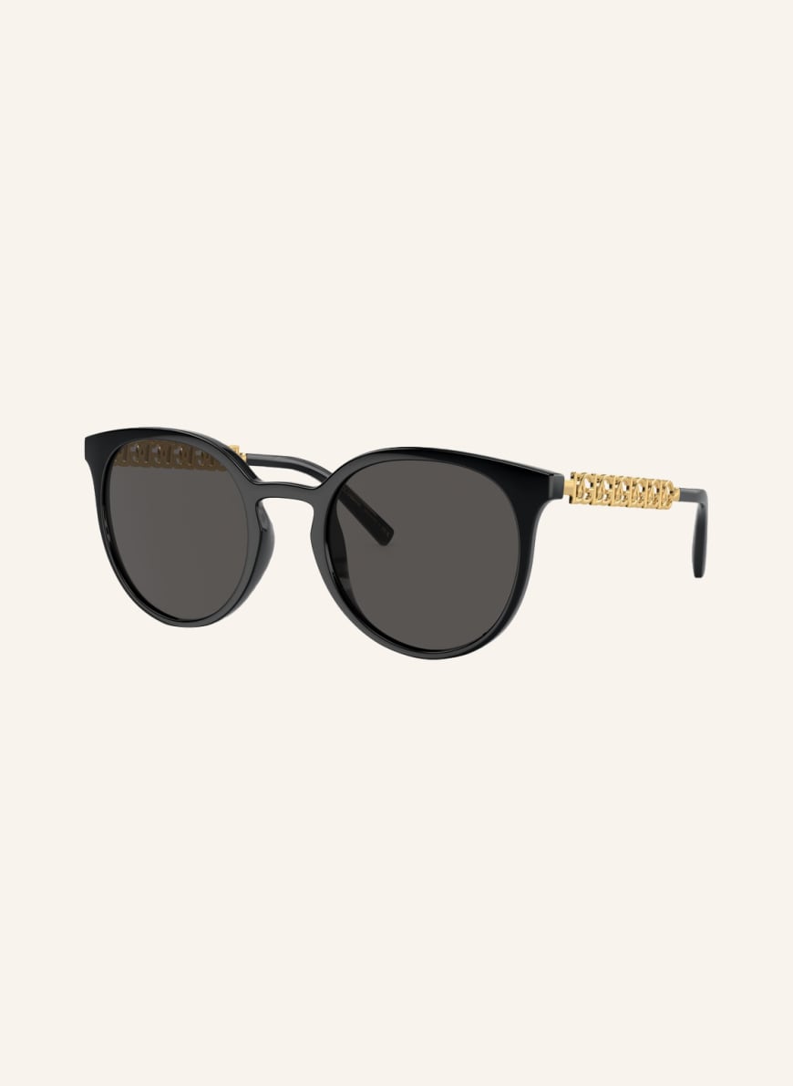 DOLCE & GABBANA Sonnenbrille DG6189U: 501/87 - SCHWARZ/ DUNKELGRAU