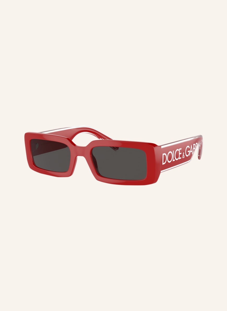 DOLCE & GABBANA Sonnenbrille DG6187: 309687 - ROT/ DUNKELGRAU