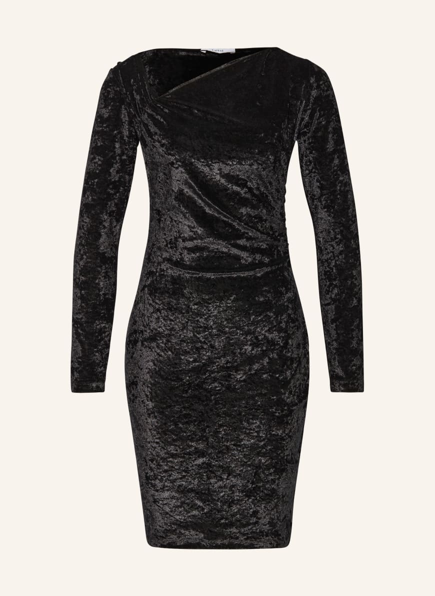 Black velvet dresses uk cheap