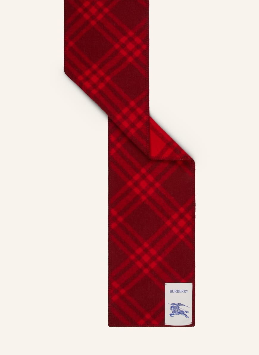 Black and red burberry scarf best sale