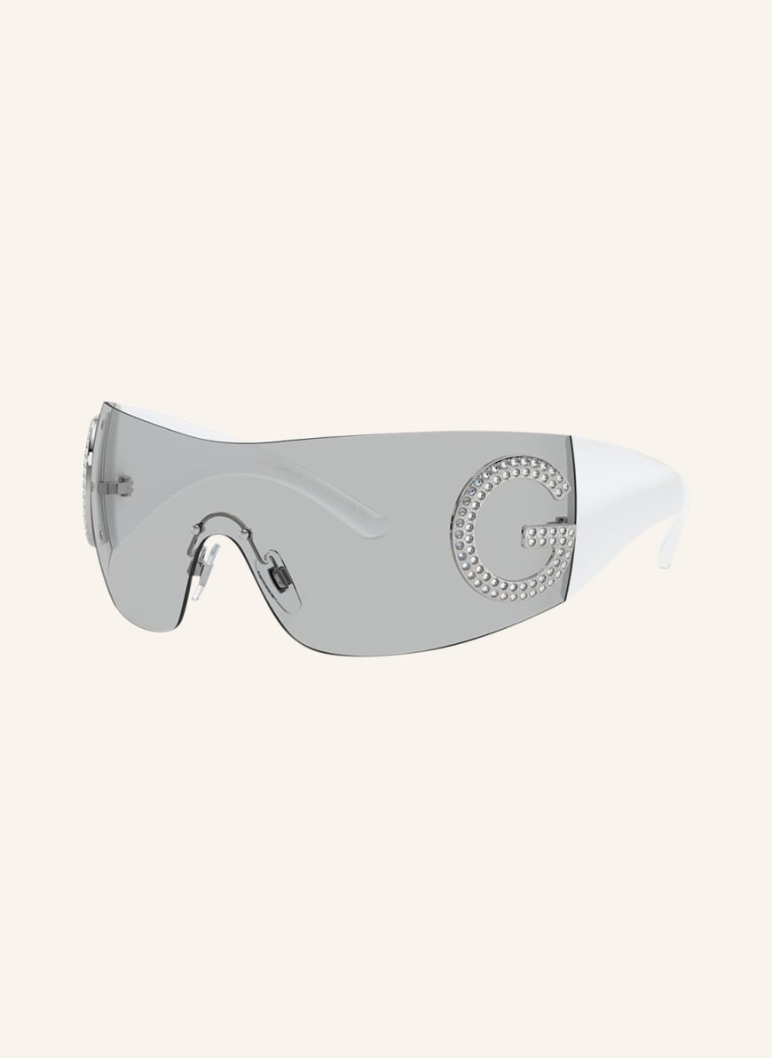 DOLCE & GABBANA Sonnenbrille DG2298B mit Schmucksteinen: 31929 - HELLGRAU/ HELLGRAU