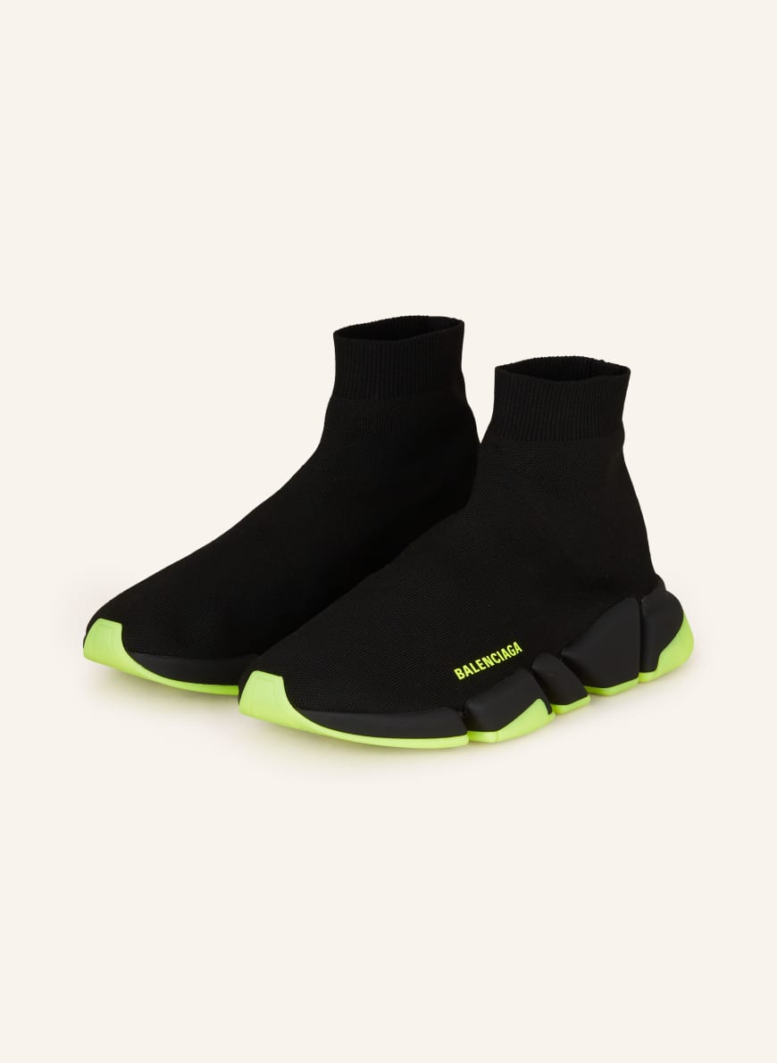 BALENCIAGA Hightop Sneaker SPEED 2.0 in schwarz