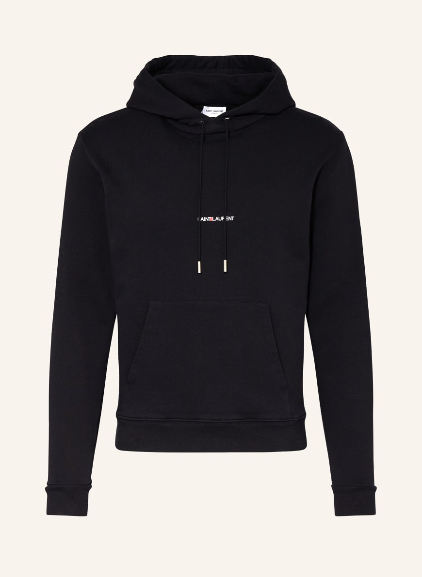 Saint laurent zip hoodie fur cheap