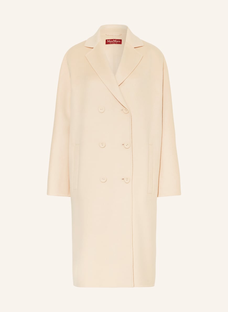 MaxMara STUDIO Wool coat MERINGA in beige