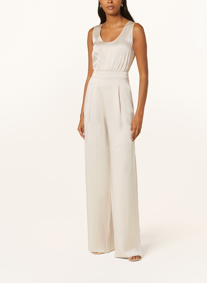 ワンピース Max Mara 'Tropea' Jumpsuit Max Mara STUDIO Satin jumpsuit TROPEA in beige