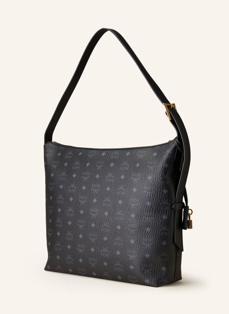 Mcm klara tote black clearance