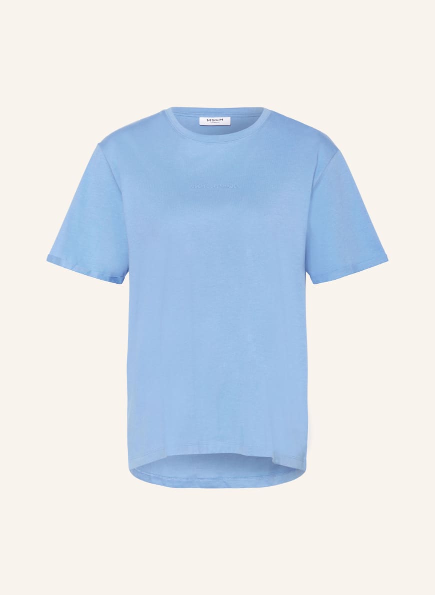 MSCH COPENHAGEN T-Shirt MSCHTERINA in hellblau