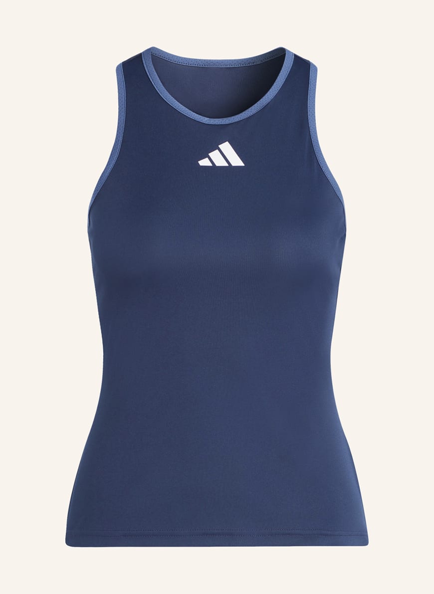 adidas Tank top CLUB in dark blue
