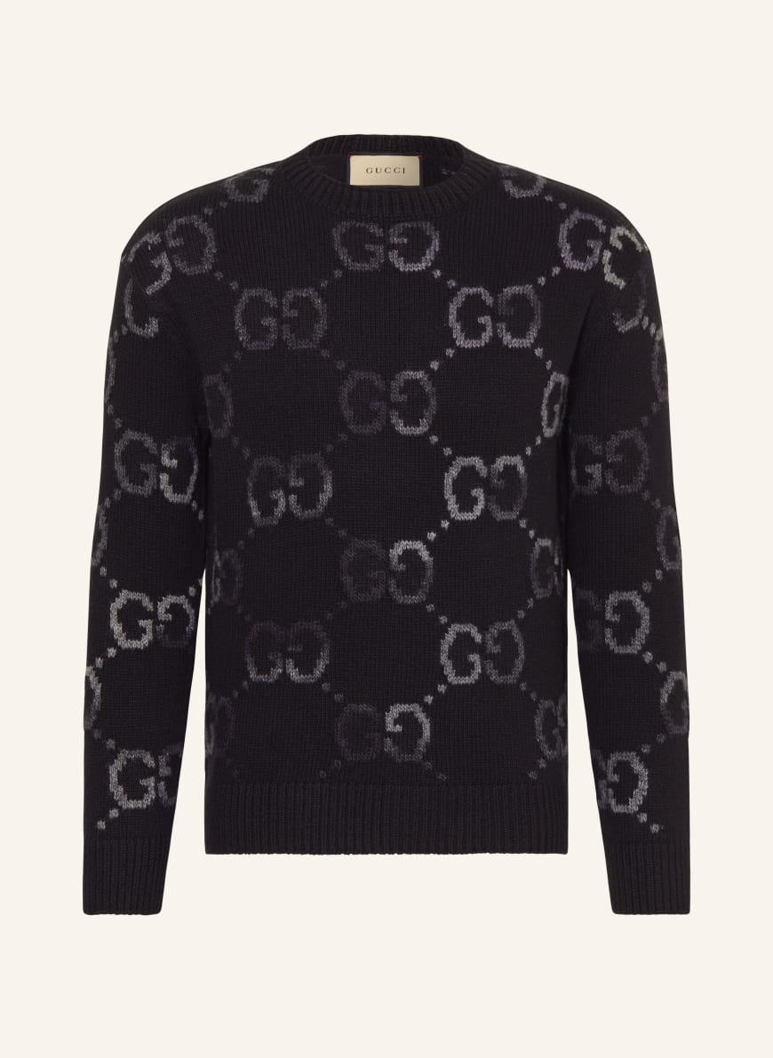 All black gucci sweater hotsell