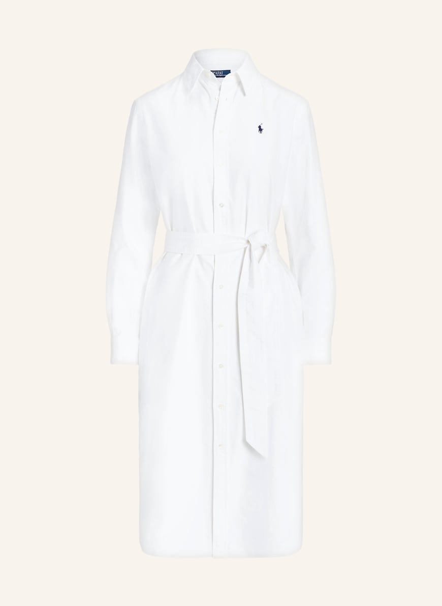POLO RALPH LAUREN Shirt dress in white