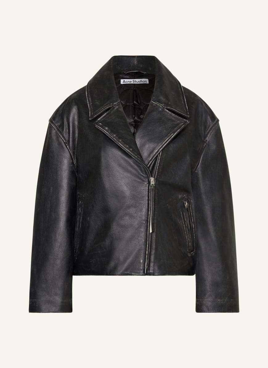 Acne Studios Leather jacket in black