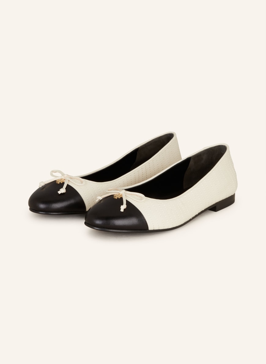 Cap toe store ballet flats