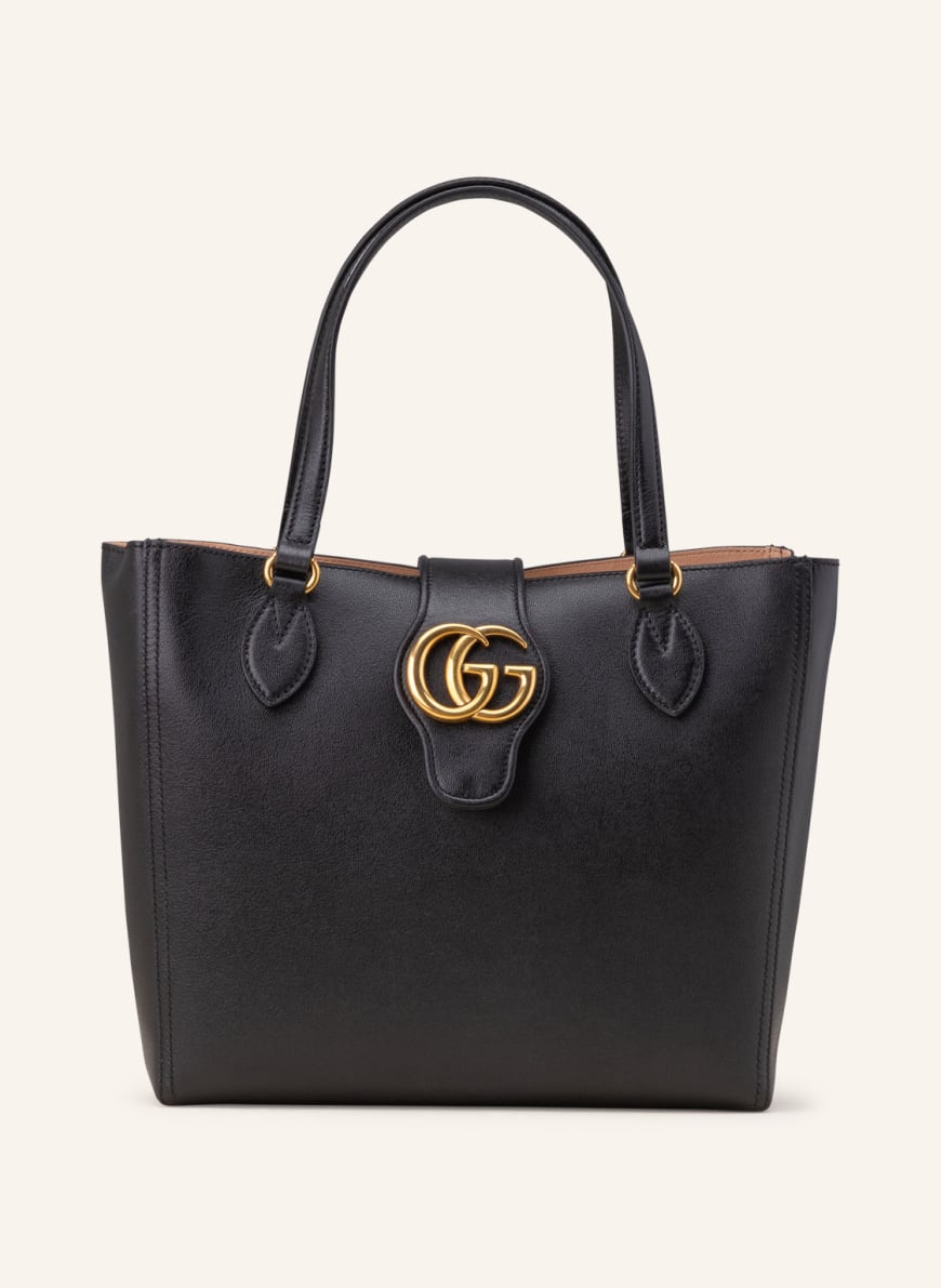 GUCCI Shopper DAHLIA with pouch, Color: BLACK (Image 1)
