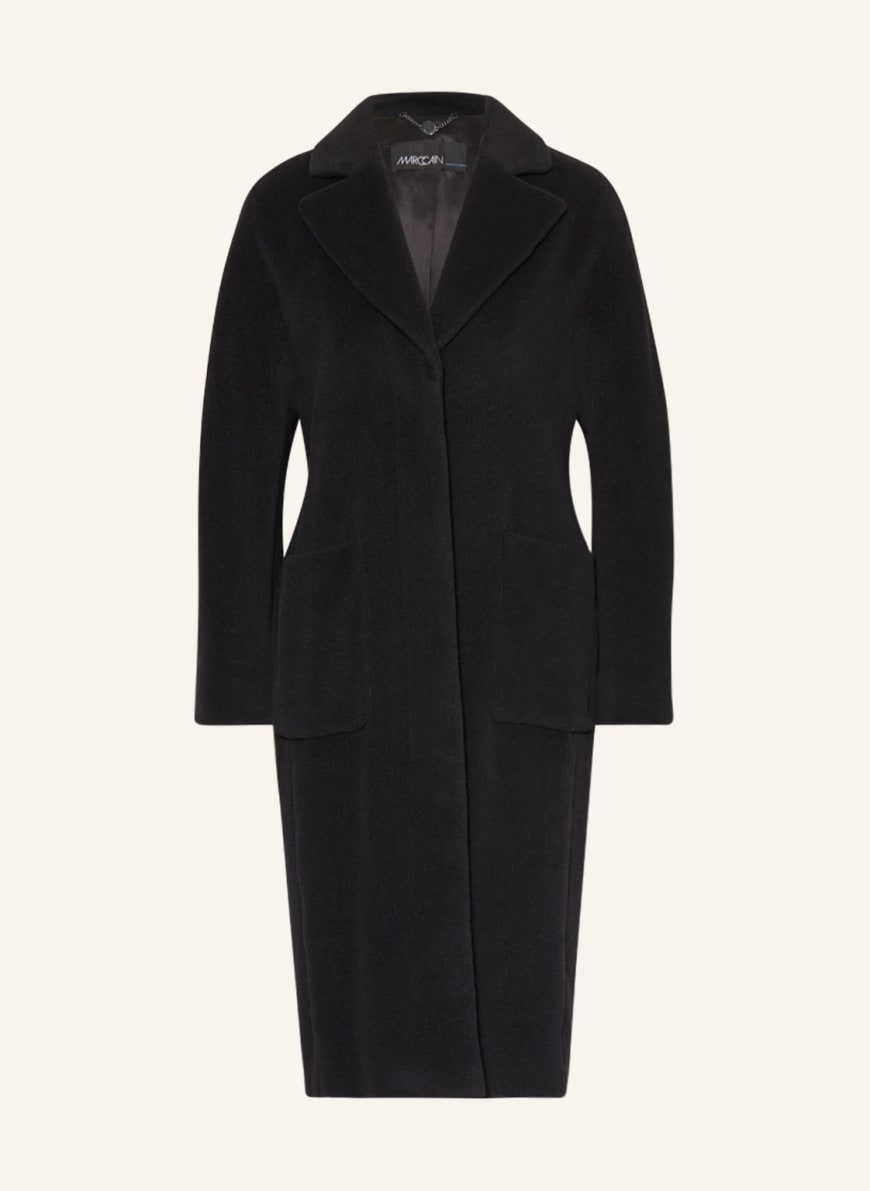 MARC CAIN Mantel mit Alpaka, Farbe: 900 BLACK(Bild 1)