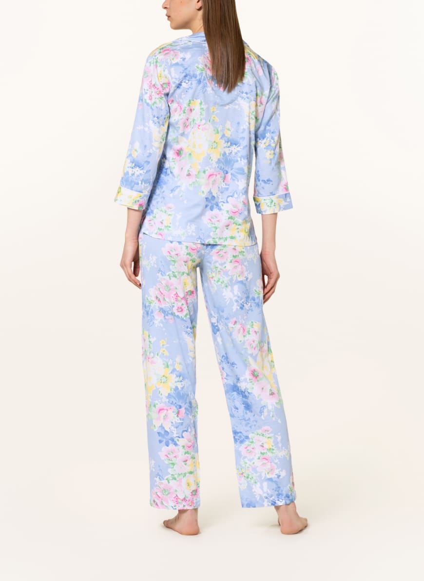 LAUREN RALPH LAUREN Pajamas in light blue/ pink/ yellow | Breuninger