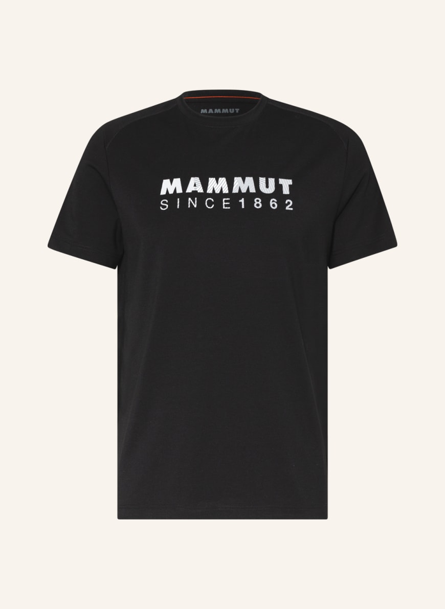 MAMMUT T-shirt TROVAT, Color: BLACK/ WHITE/ GRAY(Image 1)