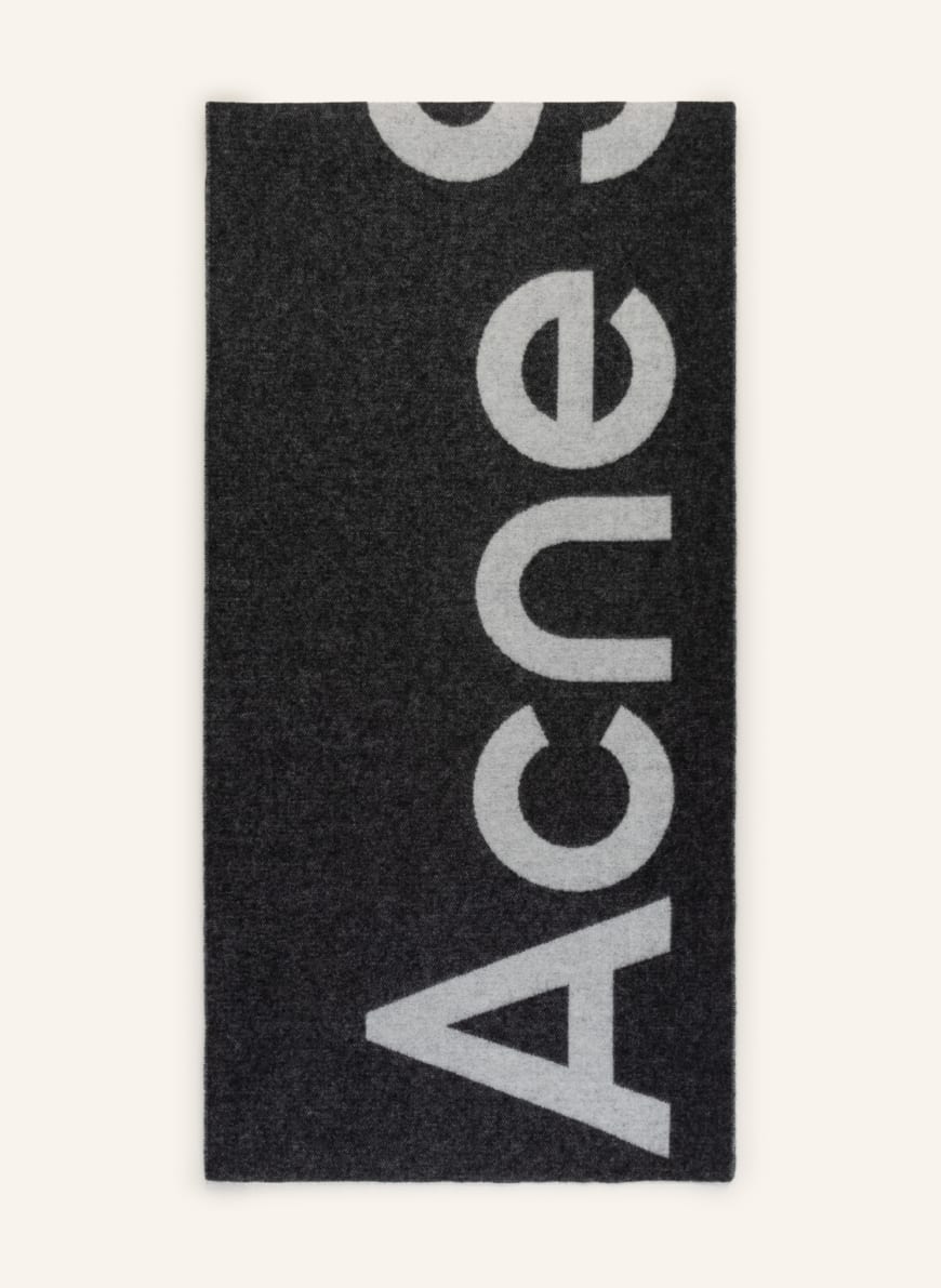 Acne Studios Scarf, Color: BLACK/ GRAY(Image 1)