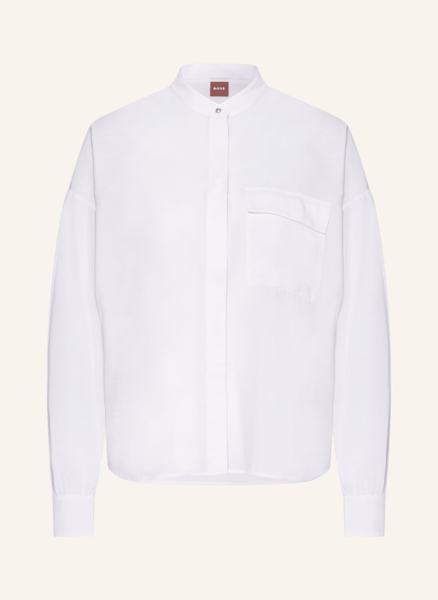 BOSS Oversized-Bluse BEFELIPPE , Farbe: WEISS(Bild 1)