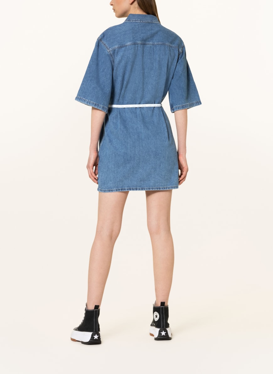 Calvin Klein Jeans Denim dress in dark blue | Breuninger