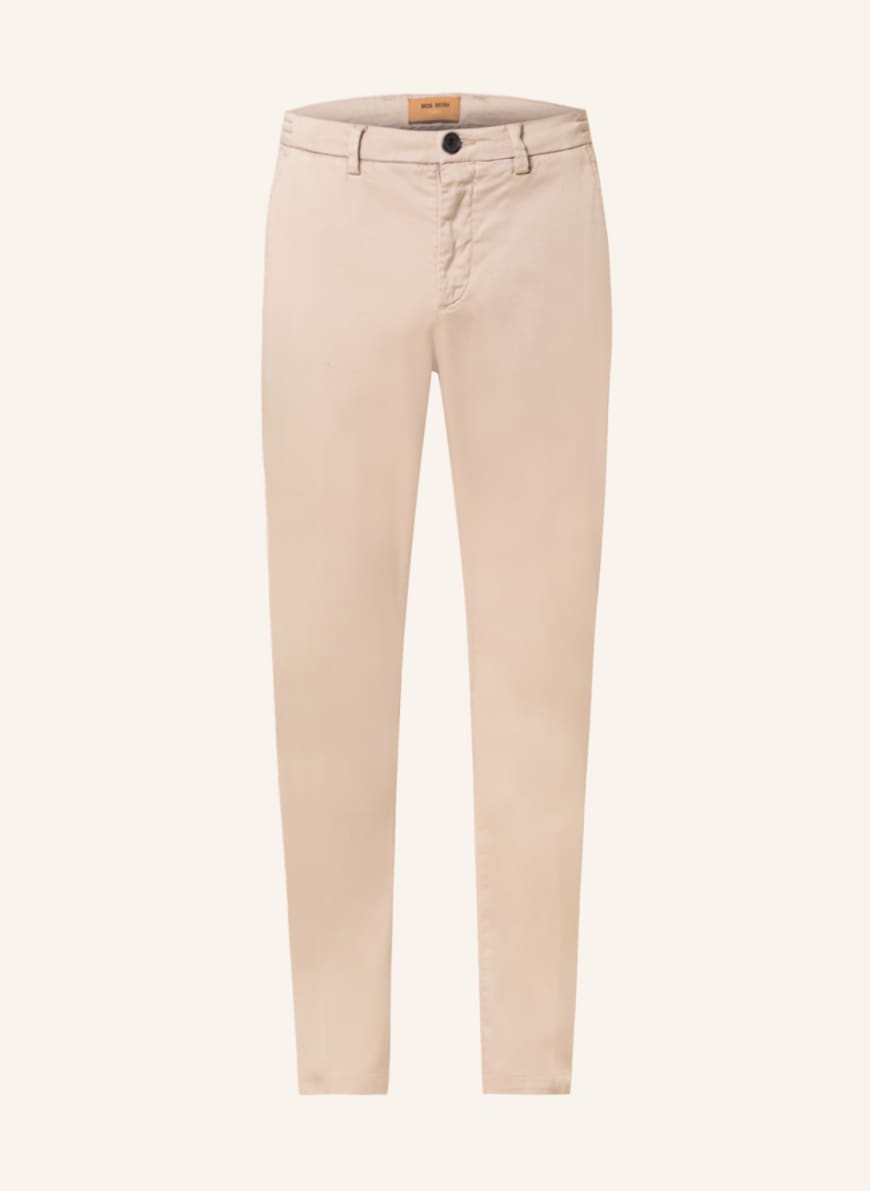 MOS MOSH Gallery Chinos HUNT in jogger style, Color: BEIGE (Image 1)