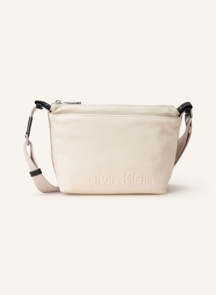 Calvin Klein Crossbody bag in beige/ silver | Breuninger