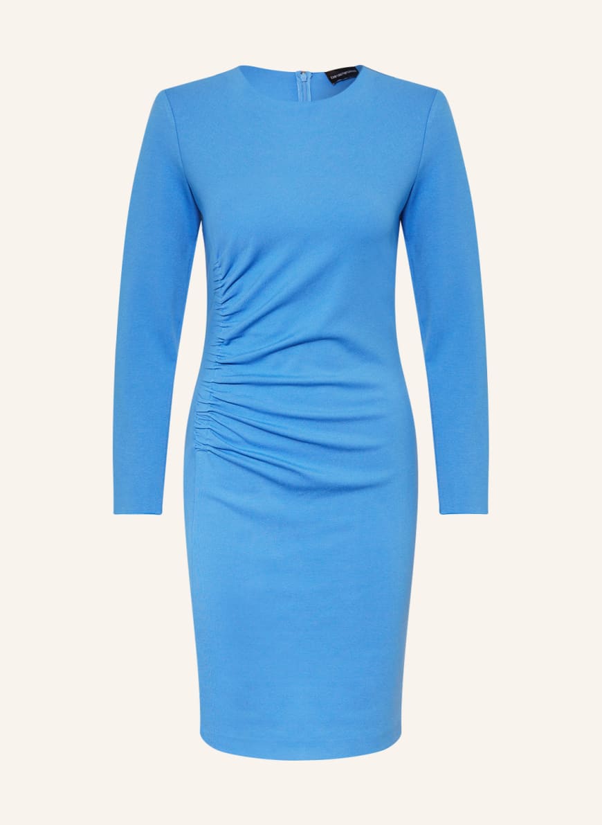 EMPORIO ARMANI Jersey dress in light blue | Breuninger