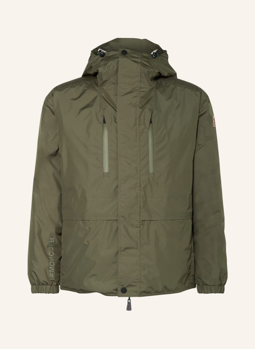 MONCLER GRENOBLE Down jacket LEUK in olive | Breuninger