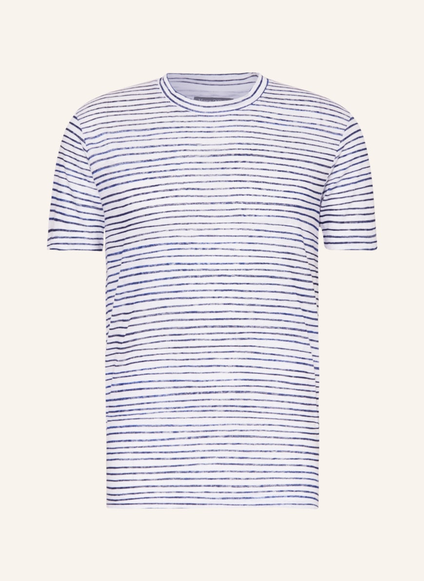 Savant Als reactie op de molen Marc O'Polo T-Shirt aus Leinen in dunkelblau/ weiss | Breuninger