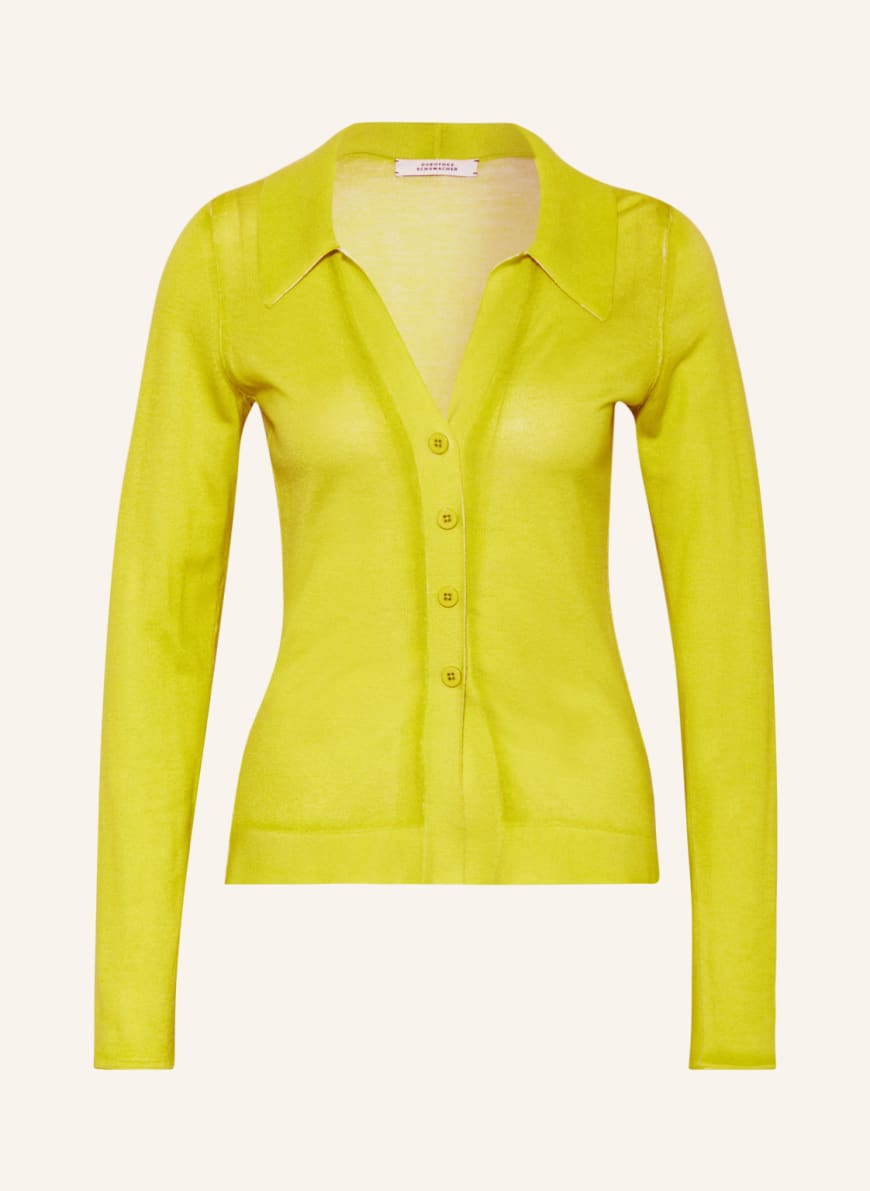 DOROTHEE SCHUMACHER Strickjacke: GELB