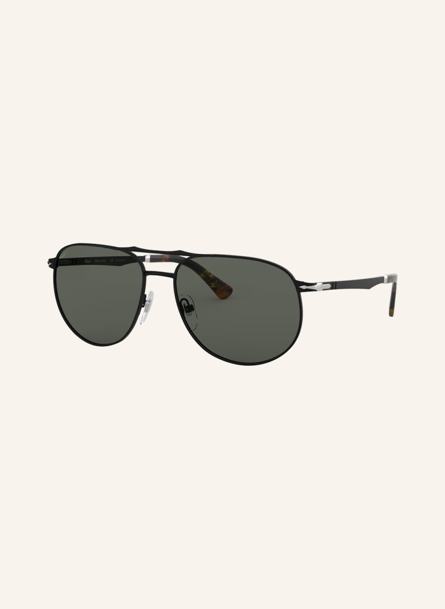 Persol Sunglasses PO2455S, Color: 107858 - BLACK/ DARK GRAY POLARIZED(Image 1)