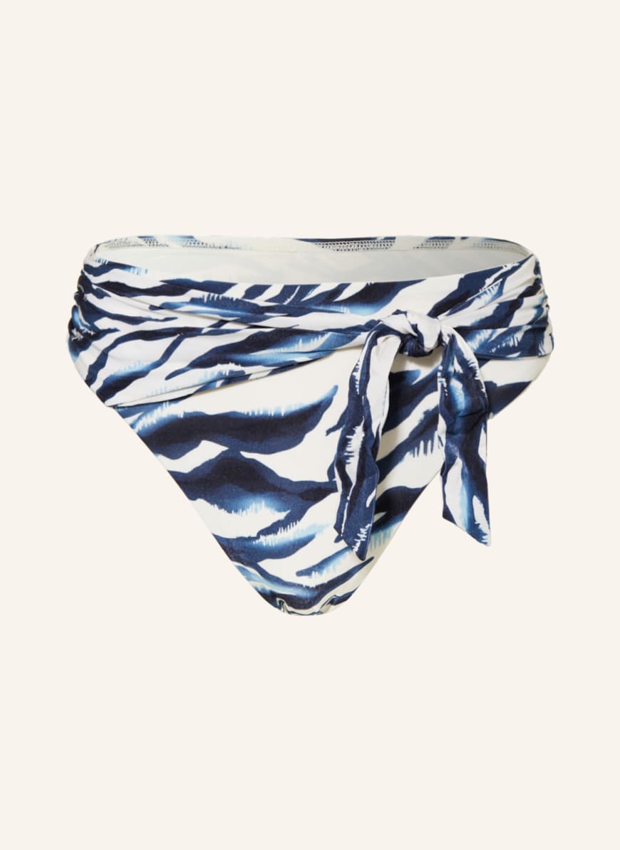 CYELL Highwaist bikini bottoms WAVY WATER in white/ blue Breuninger