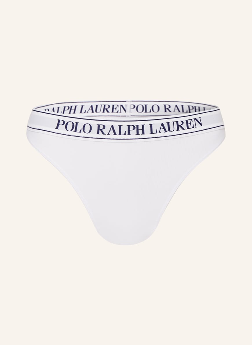 POLO RALPH LAUREN Thong in white