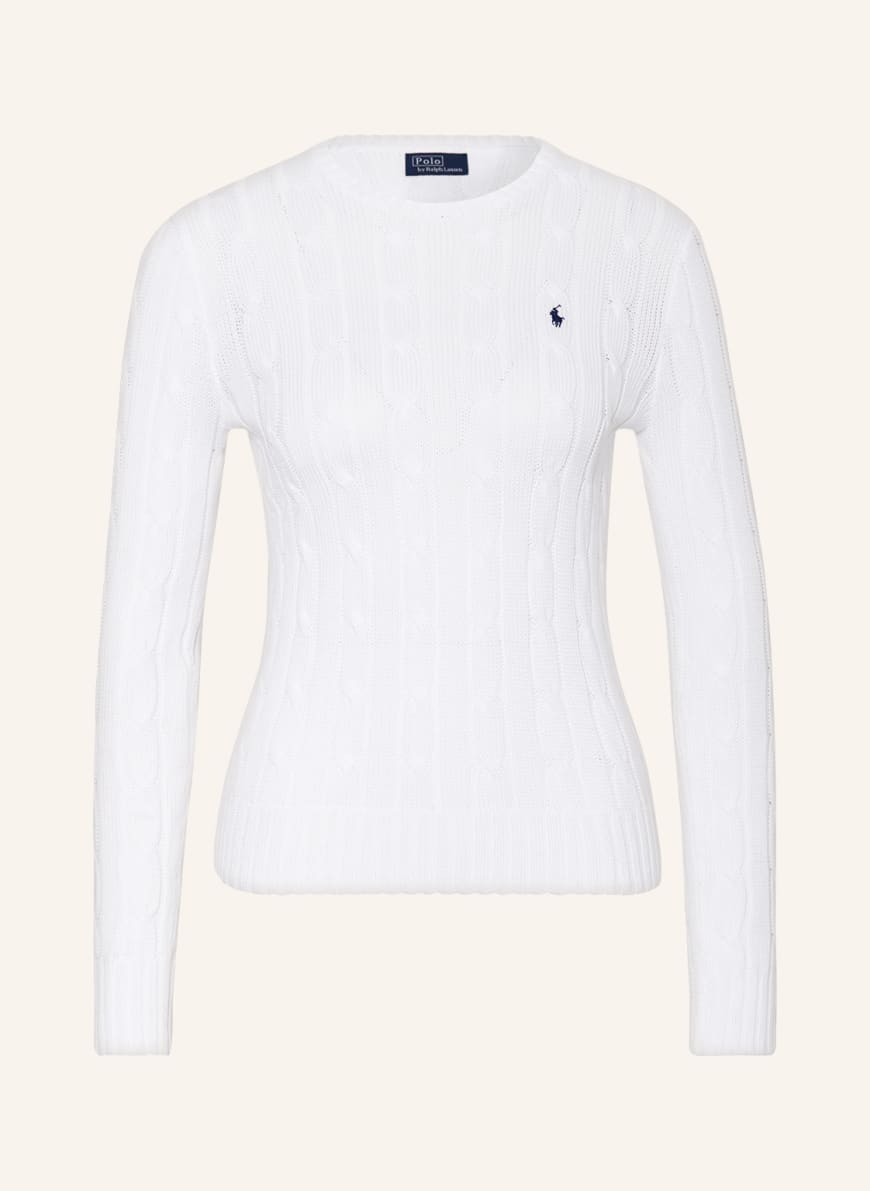 POLO RALPH LAUREN Sweater, Color: WHITE(Image 1)