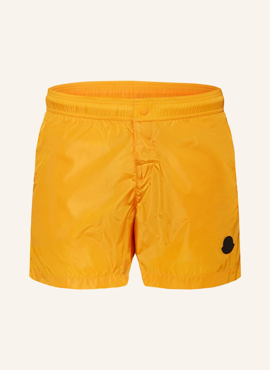 Yellow moncler swim shorts hot sale