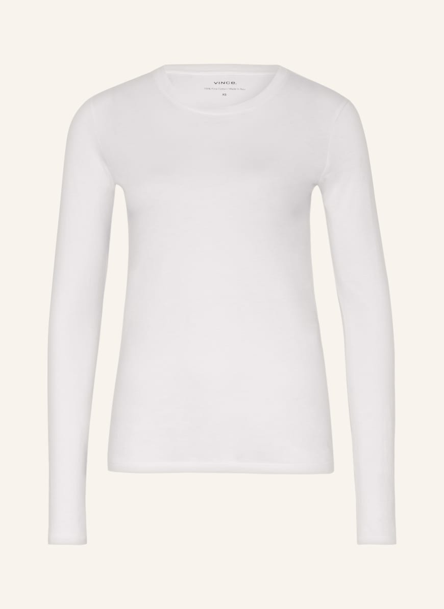 VINCE Long sleeve shirt, Color: WHITE(Image 1)
