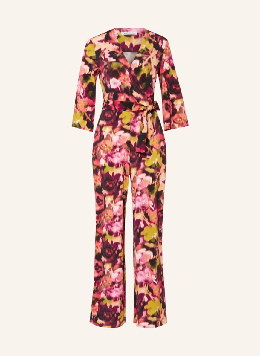 VANILIA Jumpsuit in yellow/ dark red/ pink Breuninger