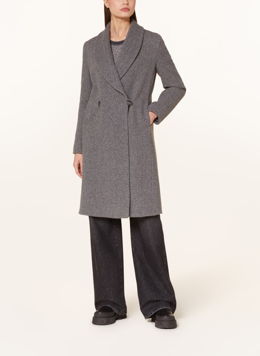 Armani wool shop coat