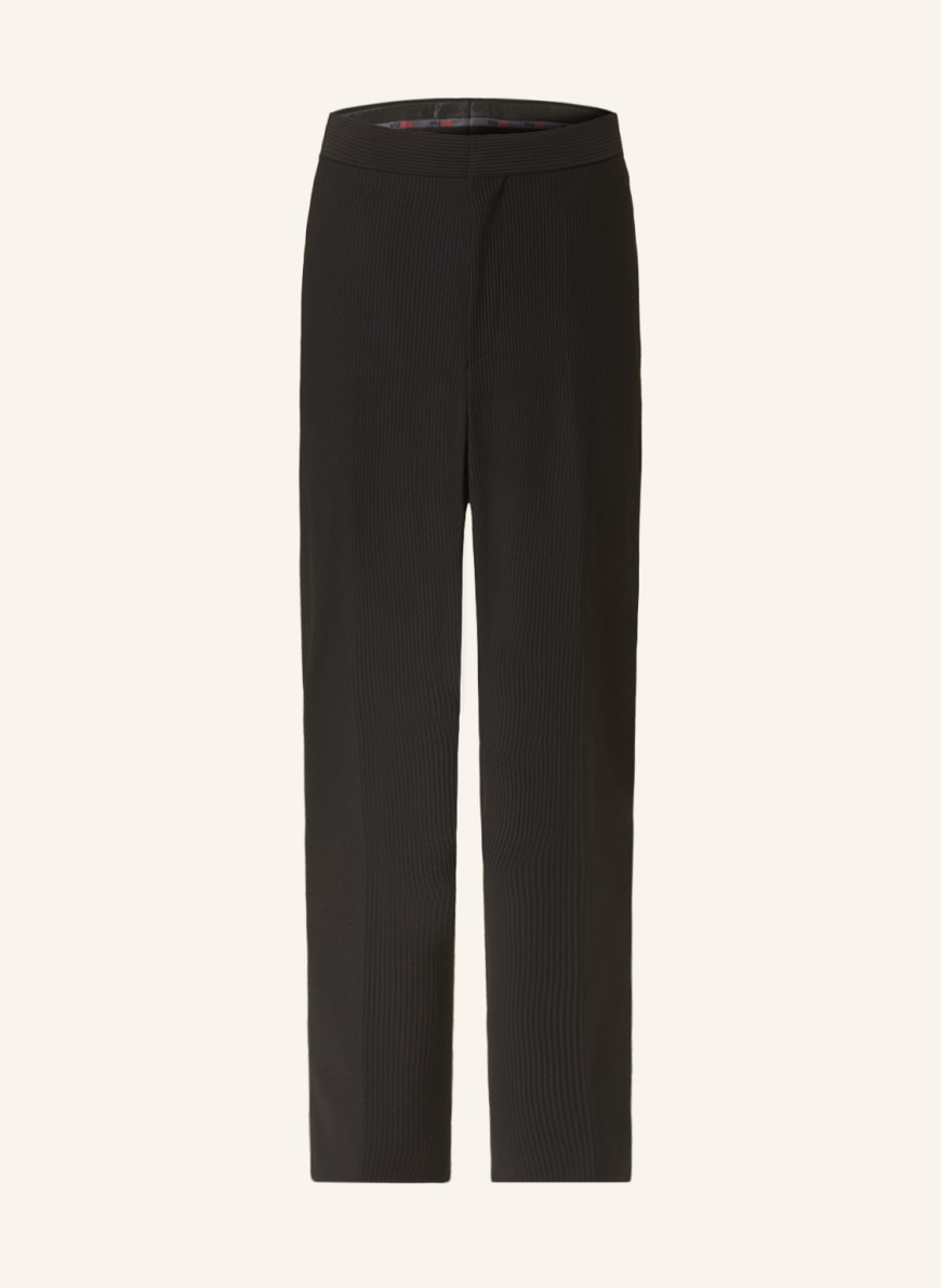 HUGO Trousers FLORO slim fit in black | Breuninger