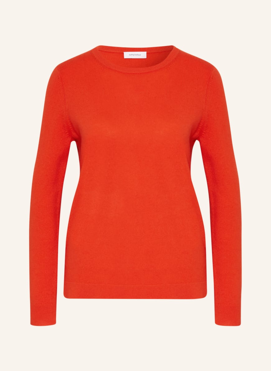 Cashmere Strickpullover Orange Damen Darling Harbour Cashmere