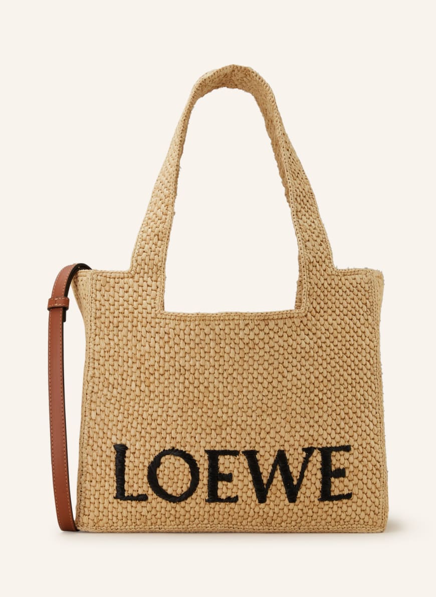 LOEWE Shopper MEDIUM in light brown/ black | Breuninger