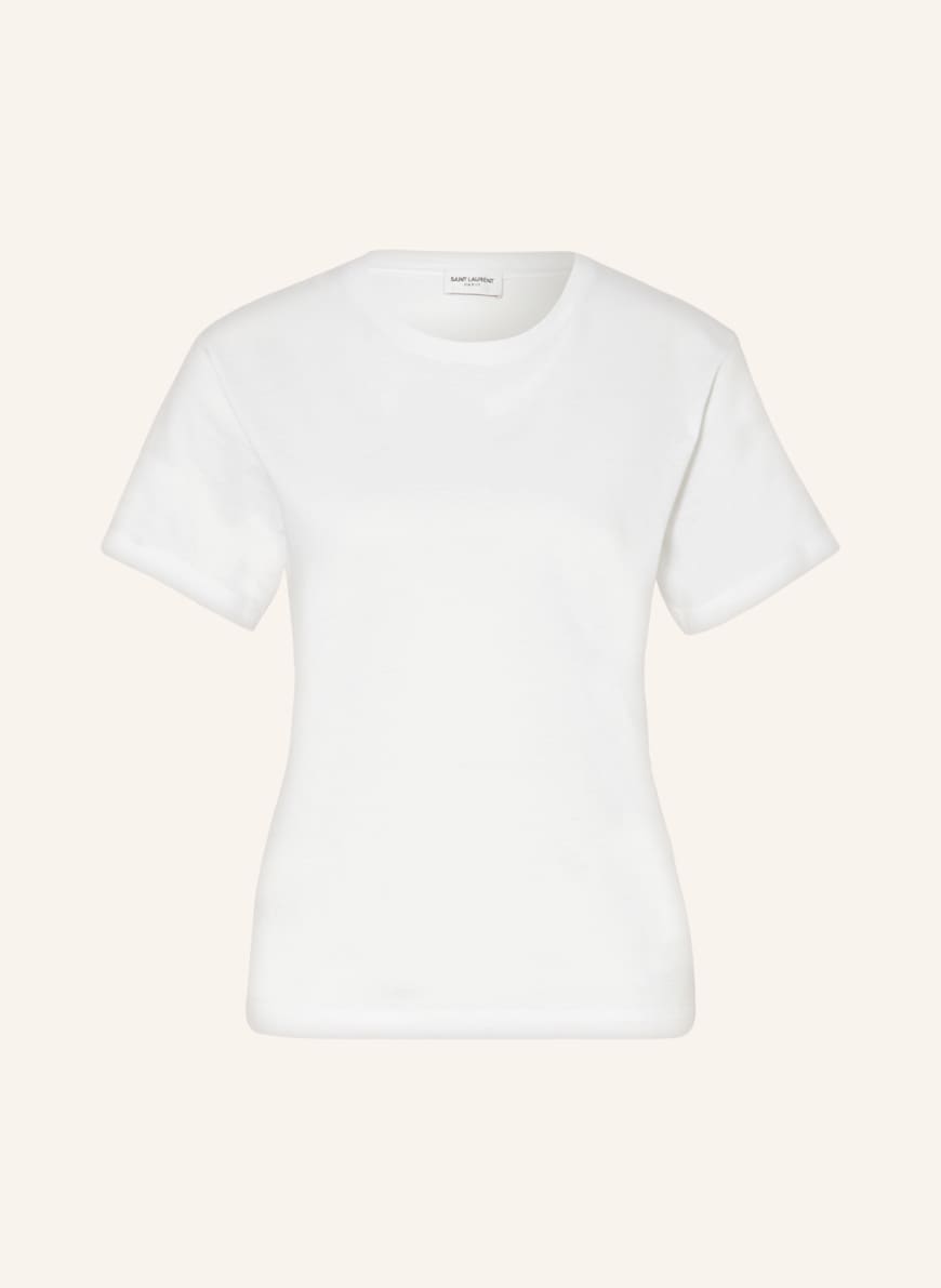 SAINT LAURENT T Shirt in weiss
