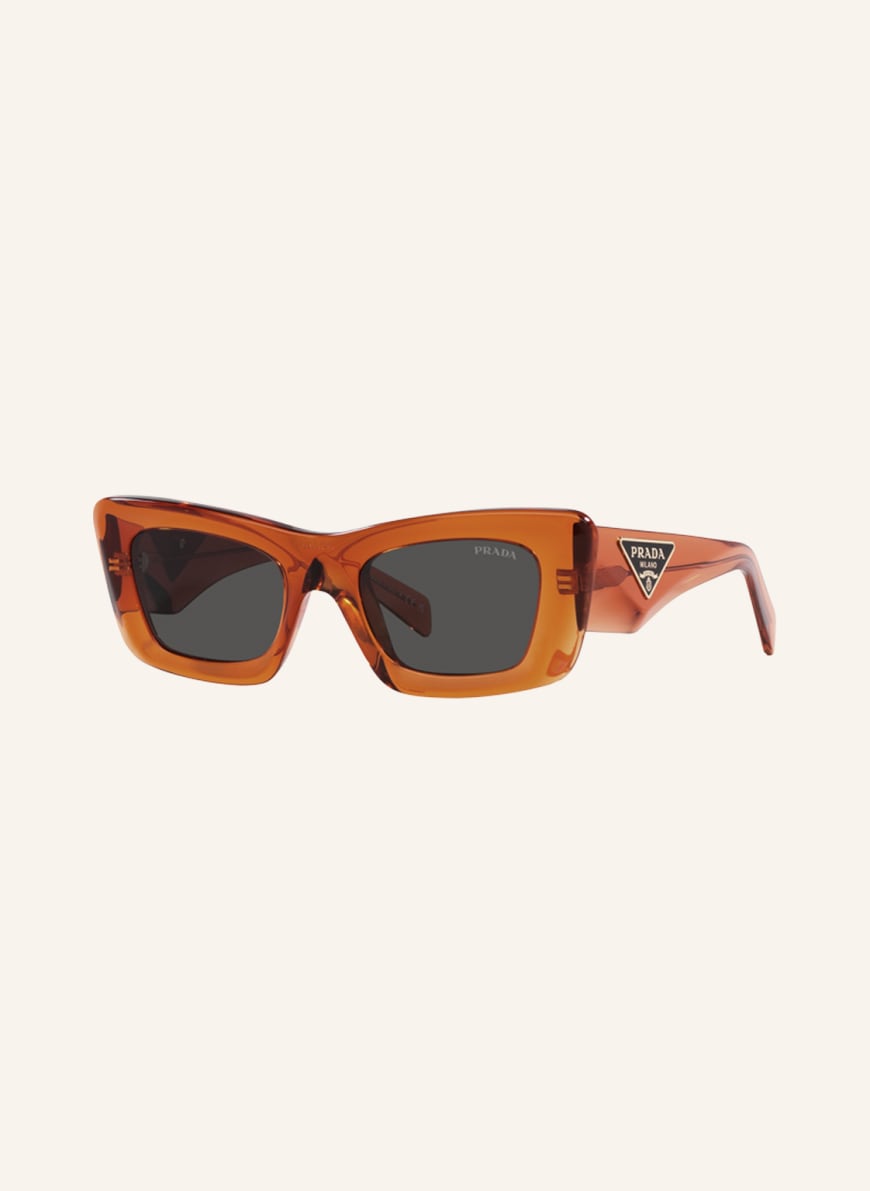 PRADA Sonnenbrille PR 13ZS: 10N5S0 - ORANGE/ DUNKELGRAU