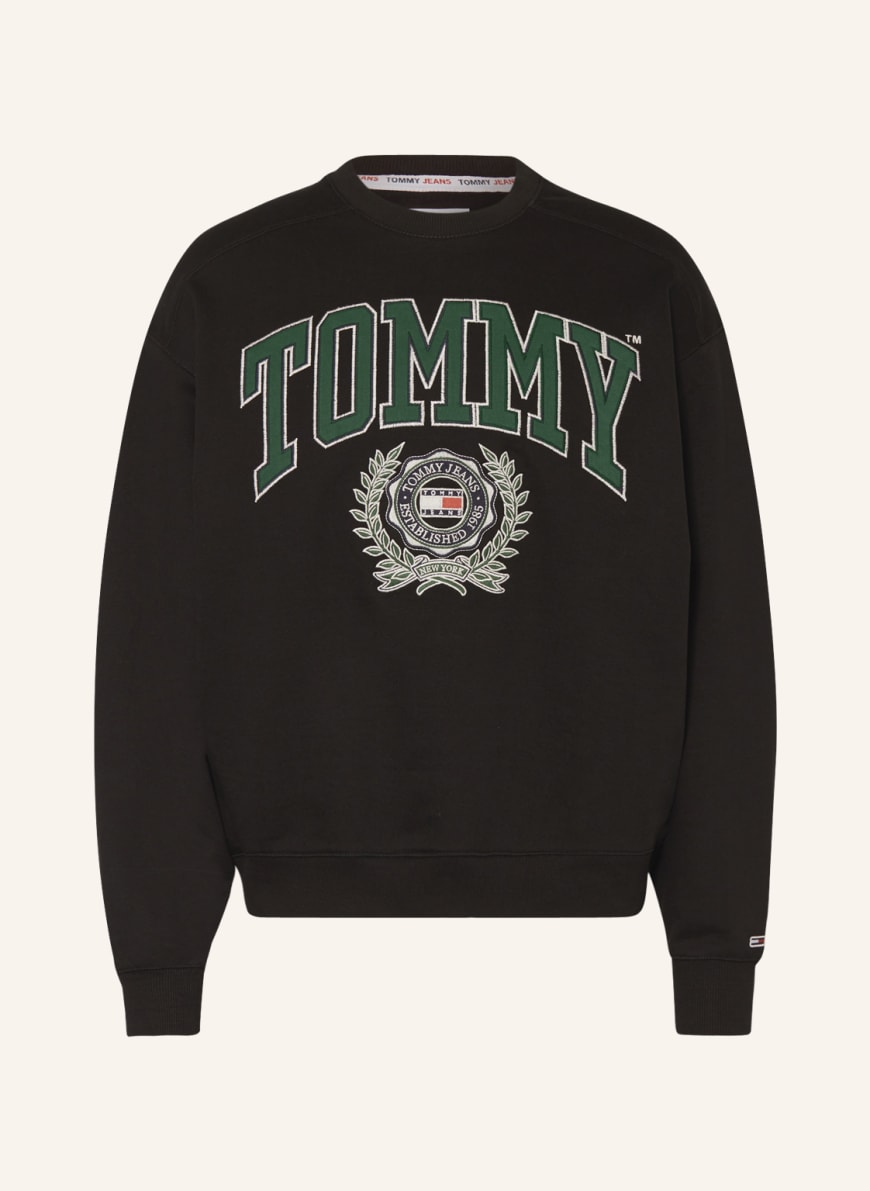 Tommy jeans sweatshirt black 2025