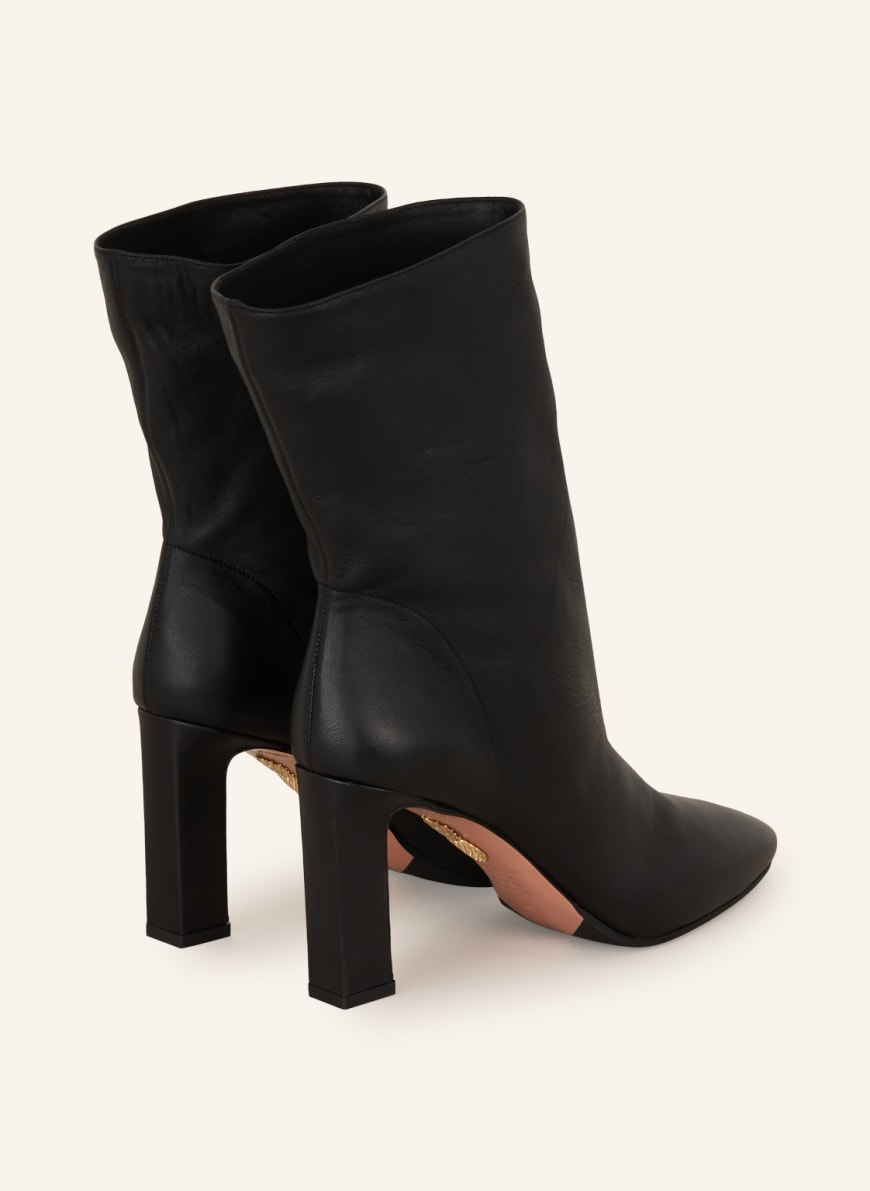 AQUAZZURA Stiefeletten MANZONI BOOTIE 85 in schwarz