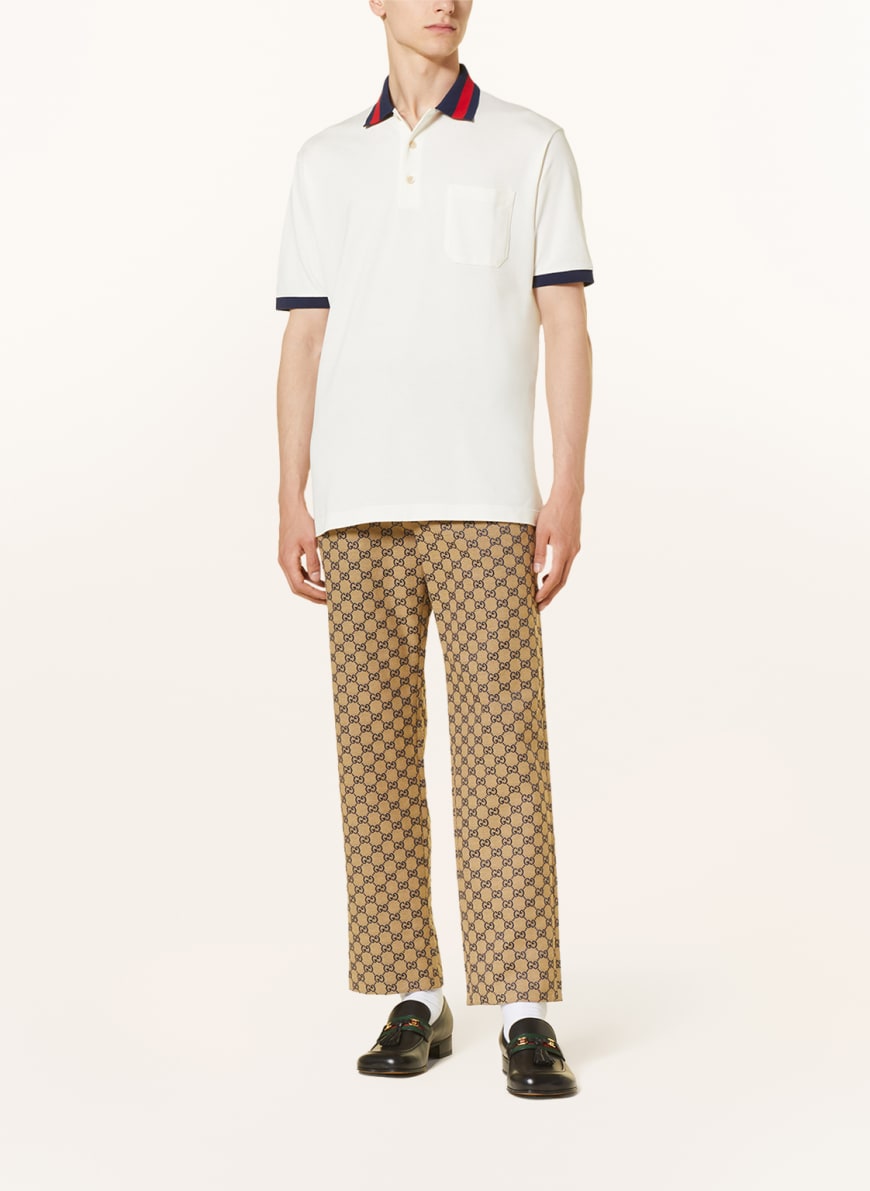 Gucci pique best sale polo