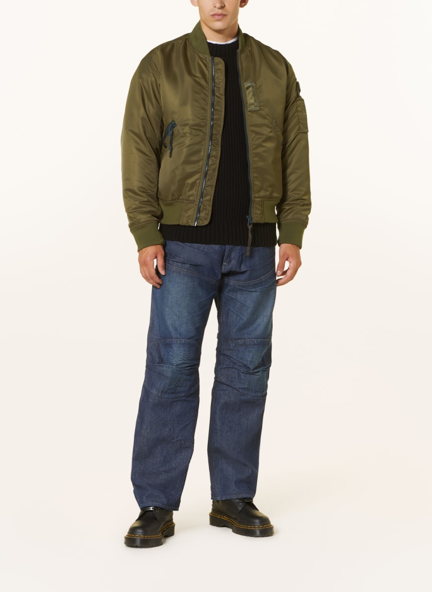 G Star RAW Jeans 5620 Loose Fit in g110 worn in blue mine