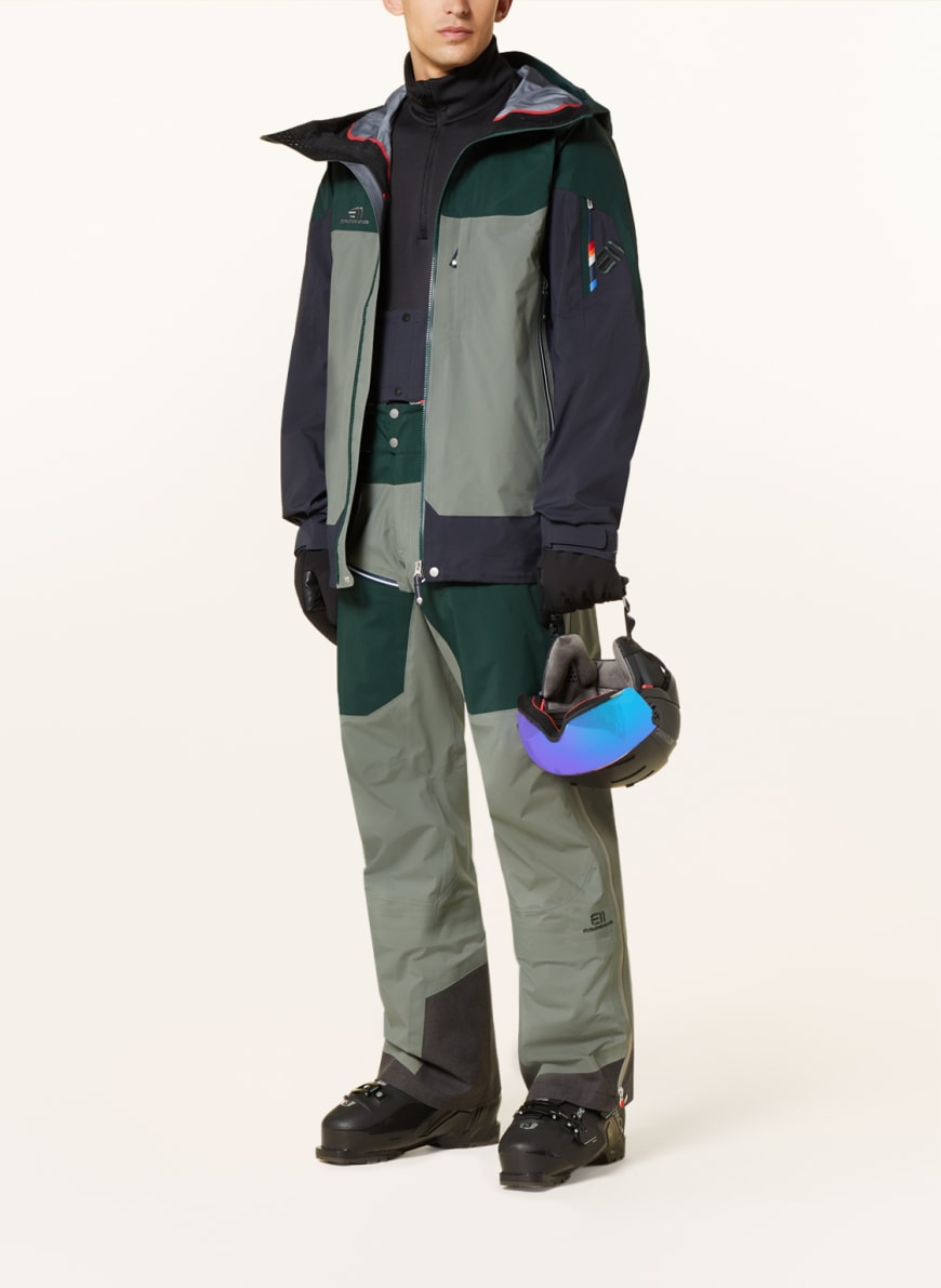 state of elevenate Ski jacket BEC DE ROSSES in dark green